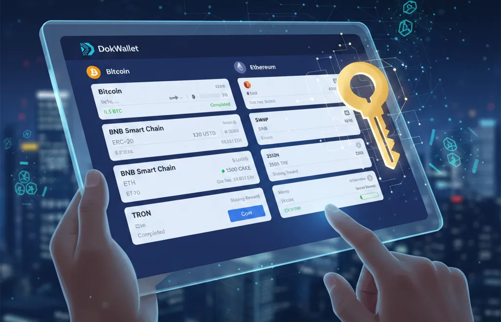 Mastering Crypto Transactions Across Multiple Blockchains with DokWallet