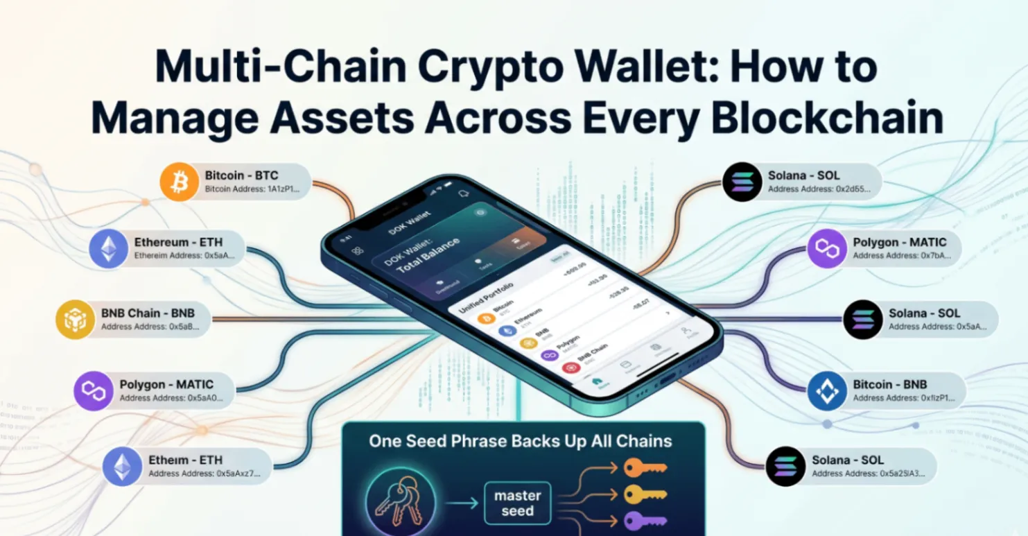 Multi-Chain Crypto Wallet - Unified Management