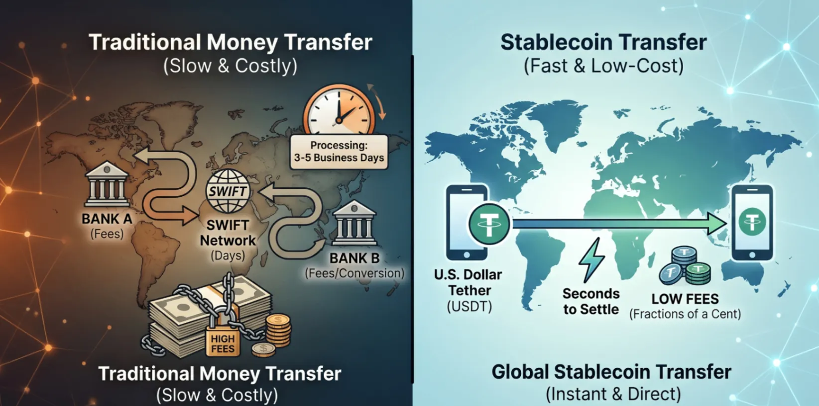Cross-Border Crypto Payments - Stablecoin Transformation