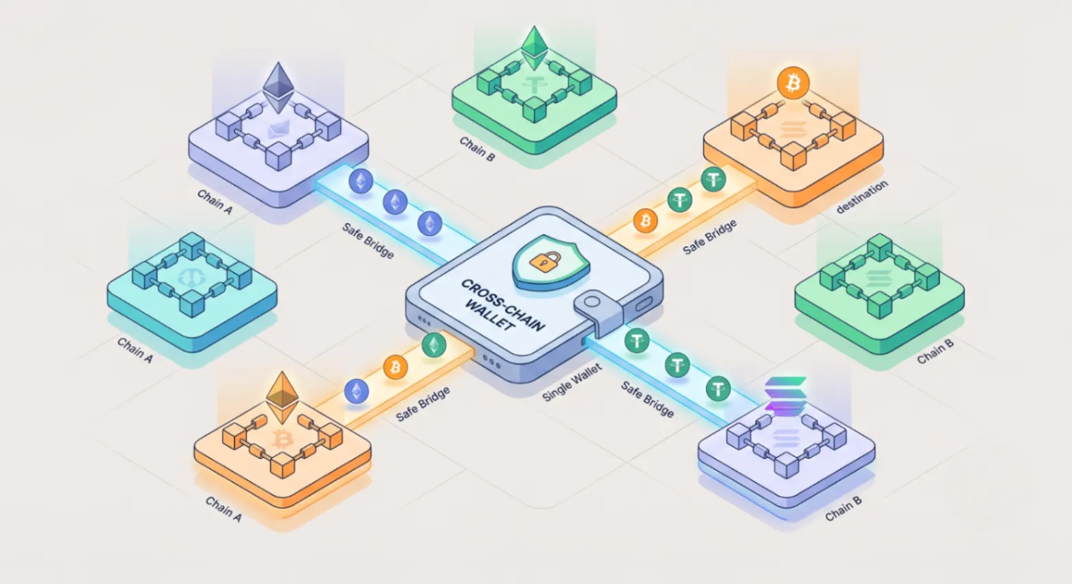 Cross-Chain Crypto Wallet - Bridging Assets Without the Risk