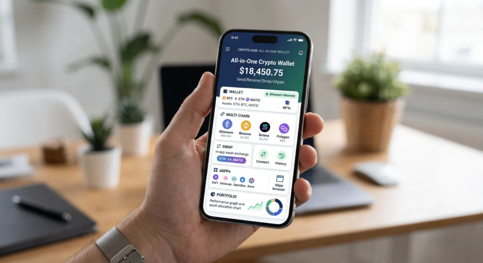 All-in-One Crypto Wallet - Simplifying Your Digital Asset Management