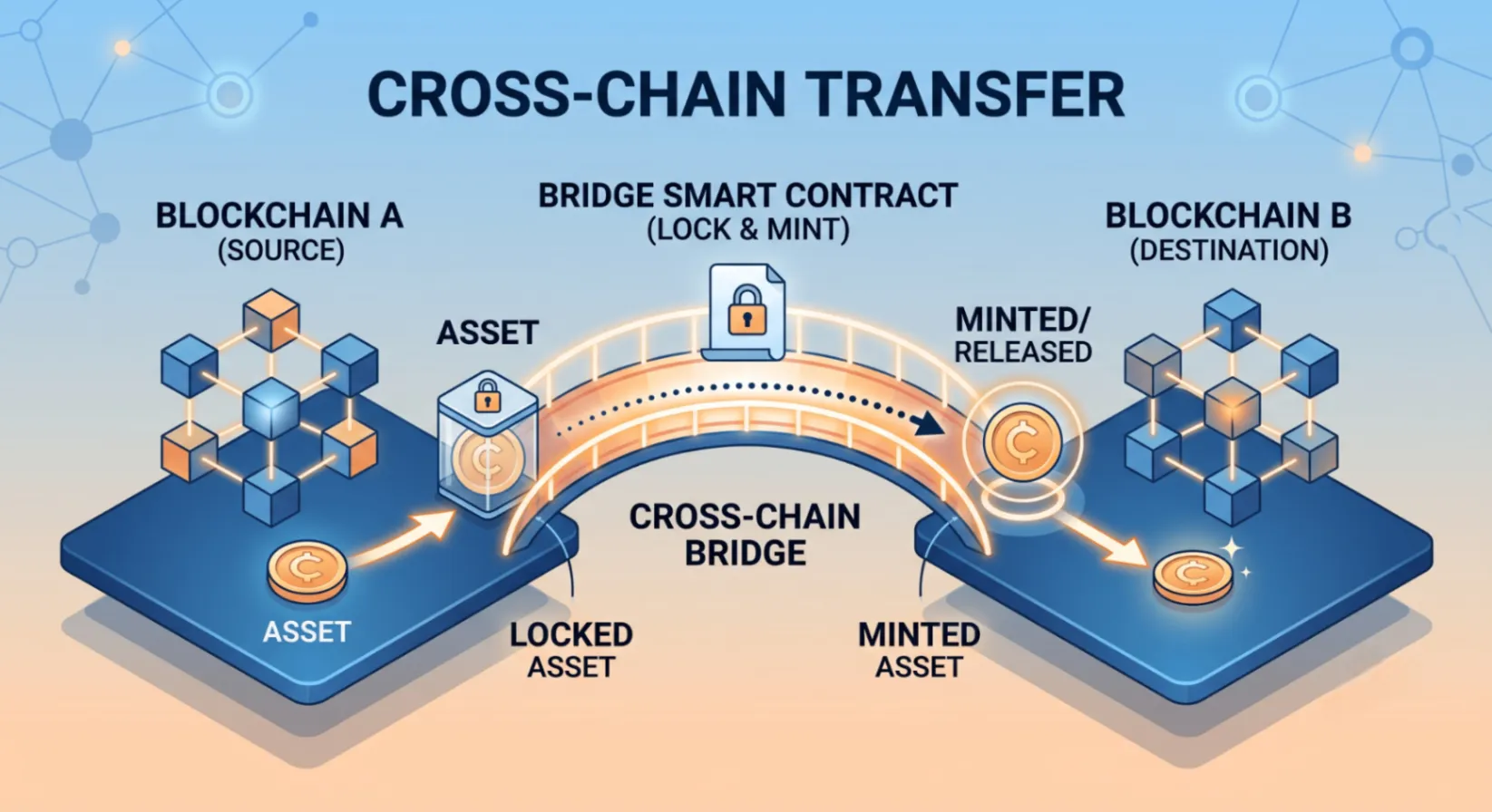 Cross-Chain Crypto Transfers Explained - How Bridge Technology Actually Works