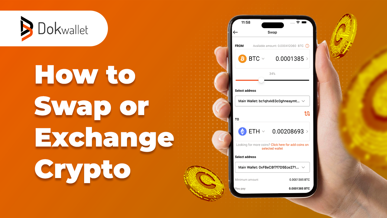 Swap or Exchange Crypto